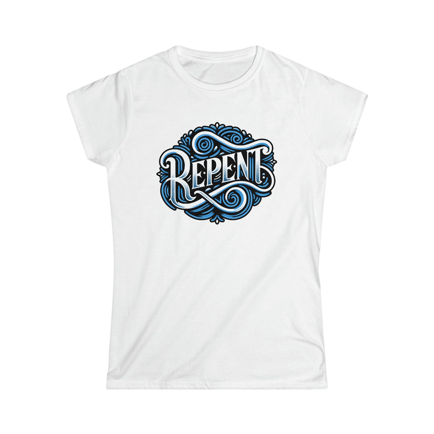 "REPENT" - Women's Softstyle Tee