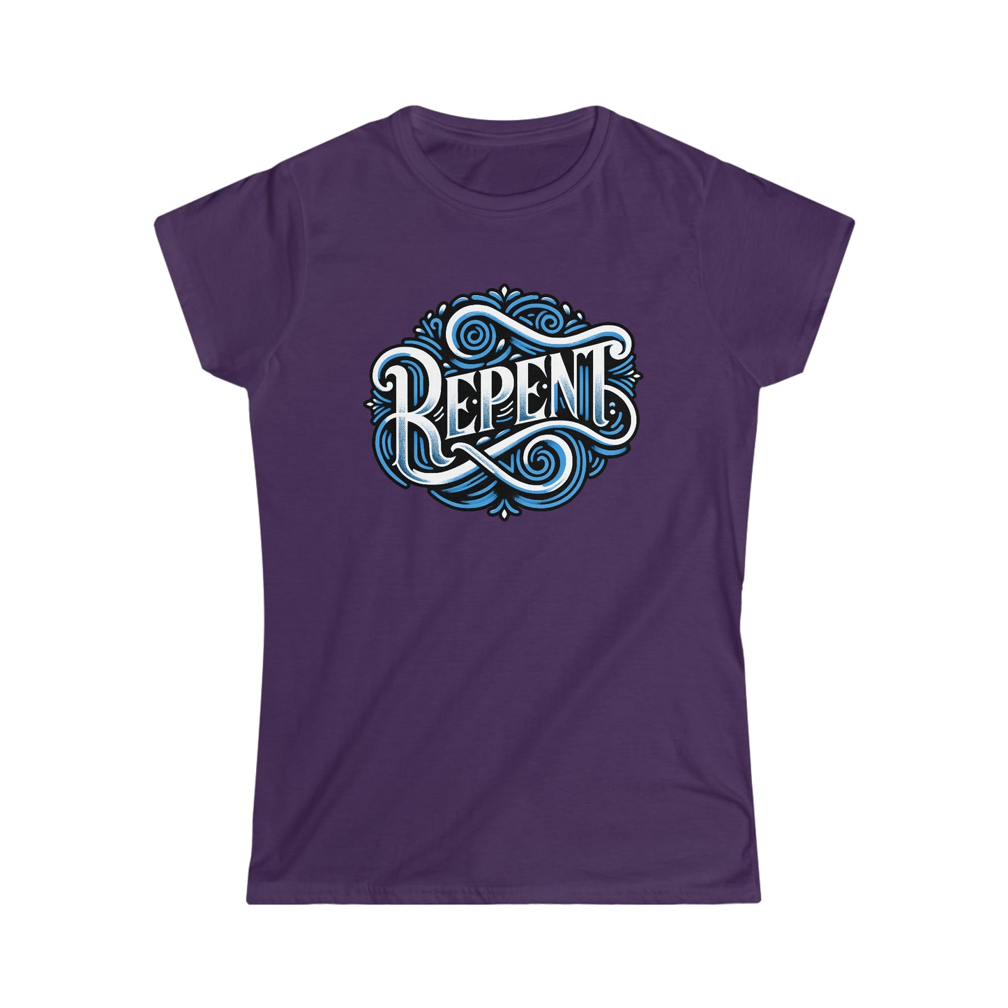 "REPENT" - Women's Softstyle Tee