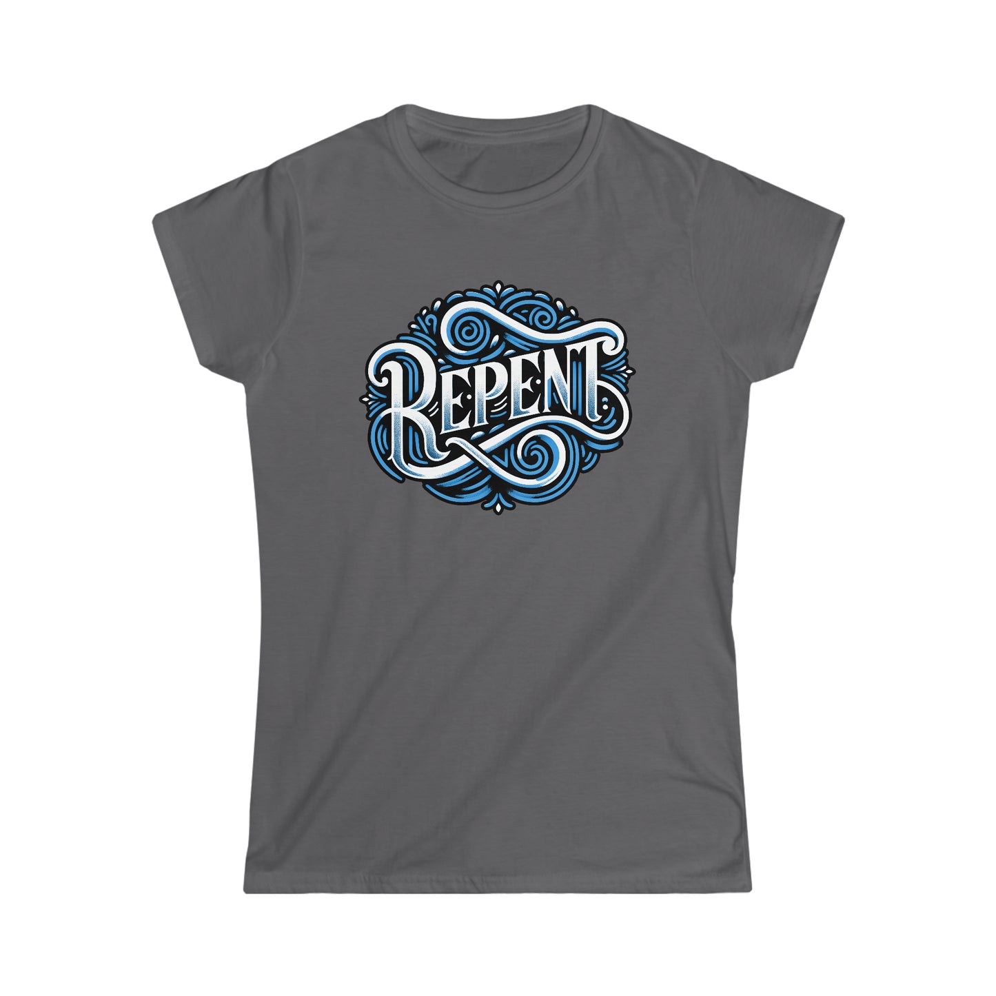 "REPENT" - Women's Softstyle Tee