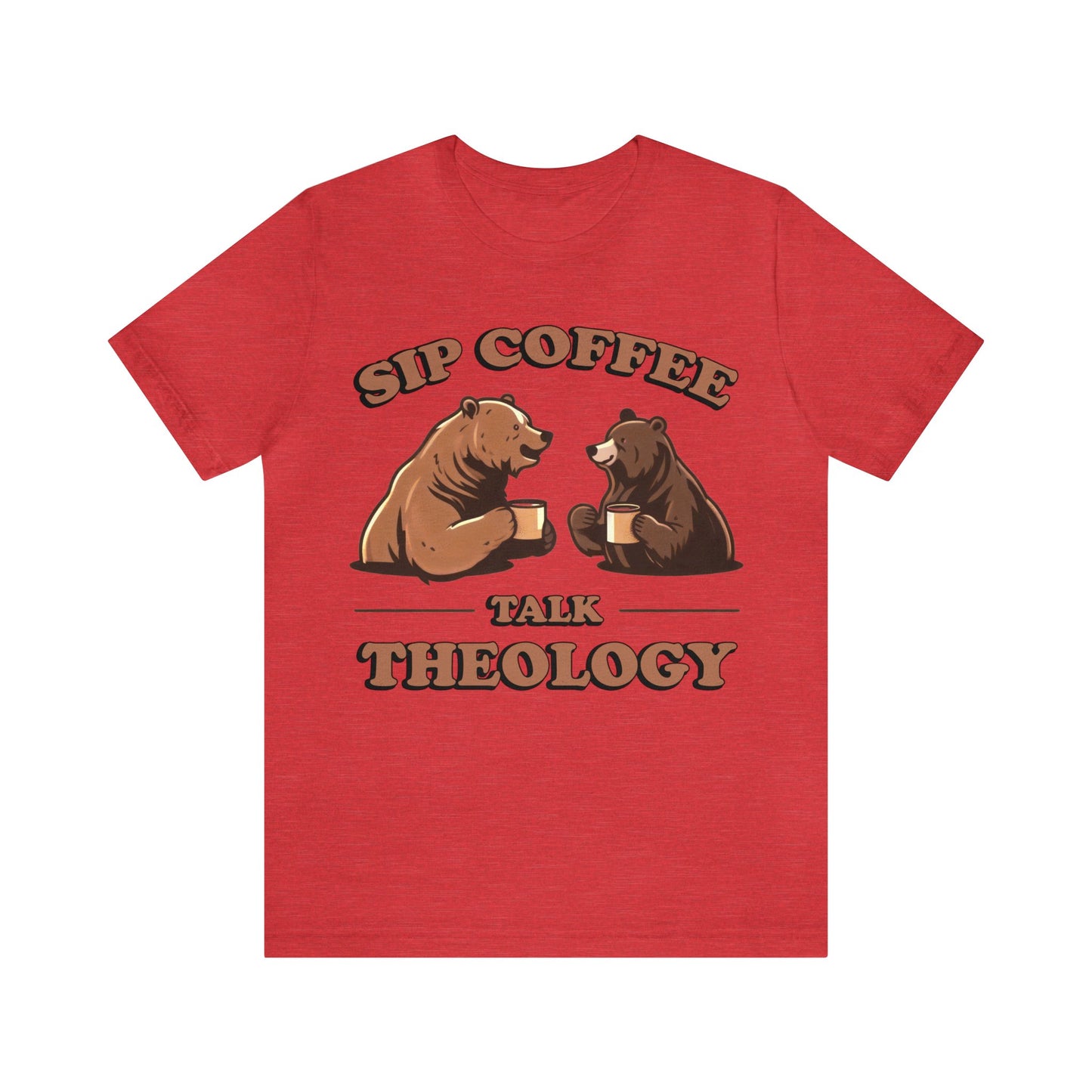 "SIP COFFEE TALK THEOLOGY" - Tee (men)