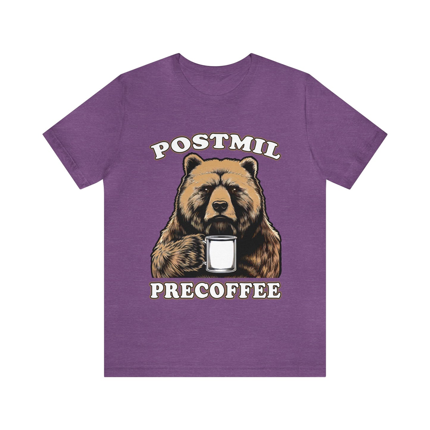 "POSTMIL PRECOFFEE" Tee (men)