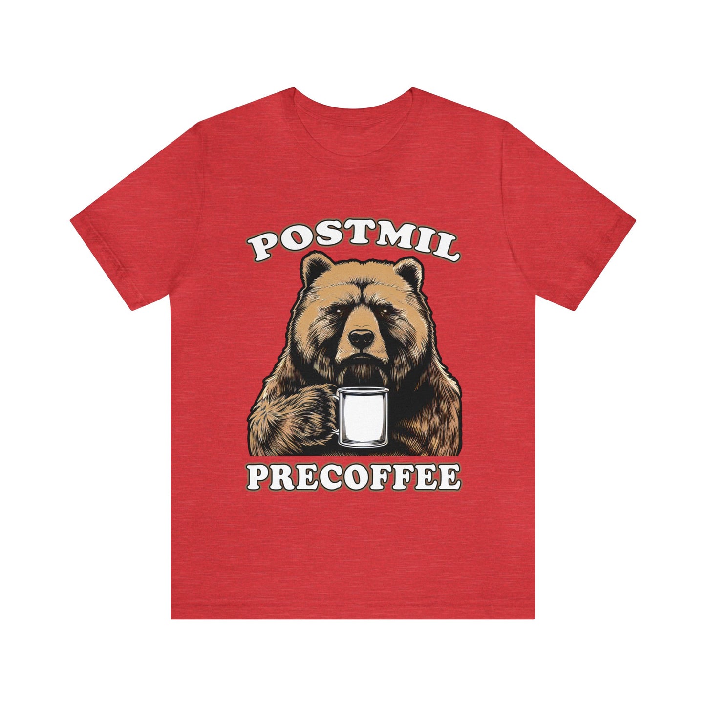 "POSTMIL PRECOFFEE" Tee (women)