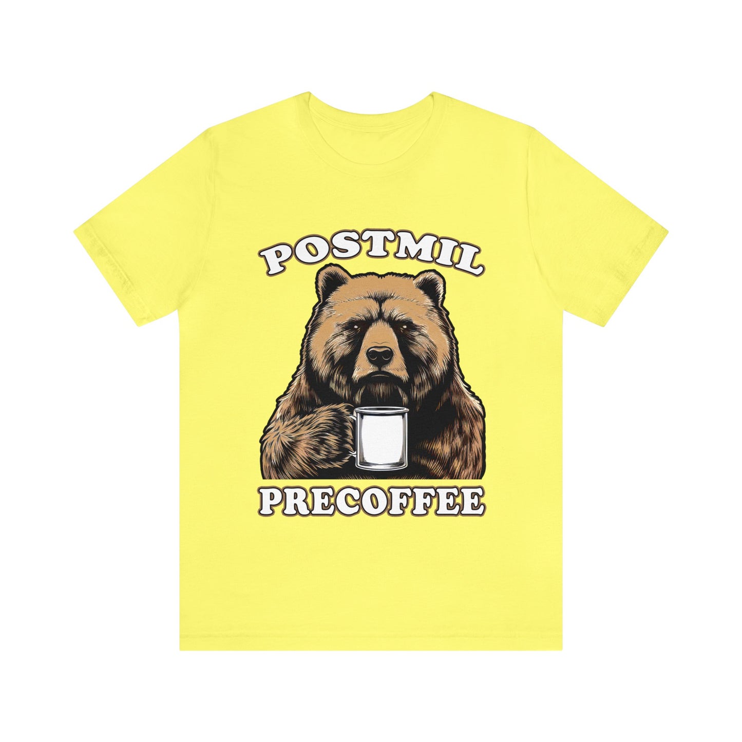 "POSTMIL PRECOFFEE" Tee (women)