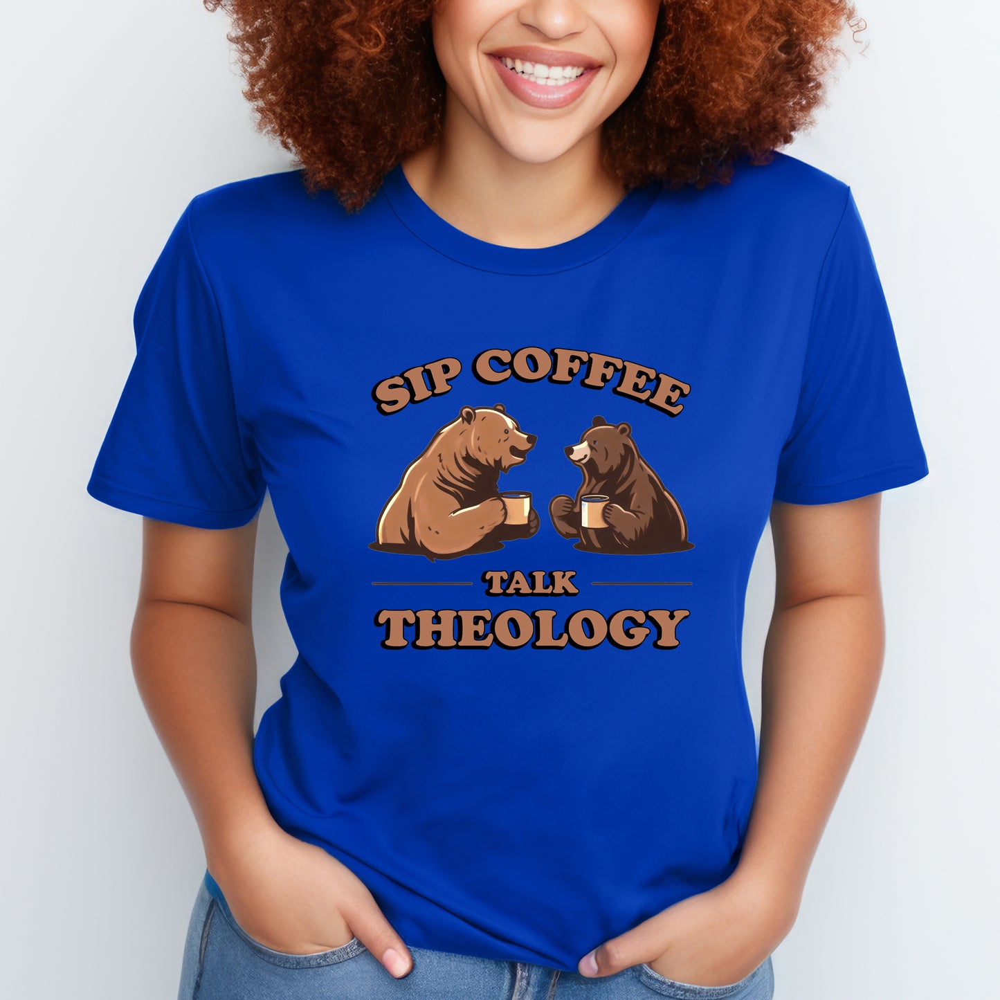 "SIP COFFEE TALK THEOLOGY" - Tee (women)